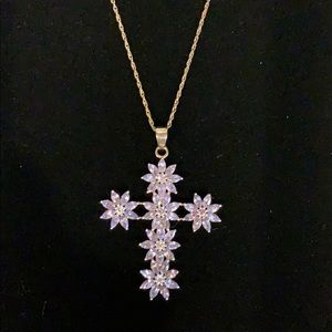 Brand New 925 Cross necklace